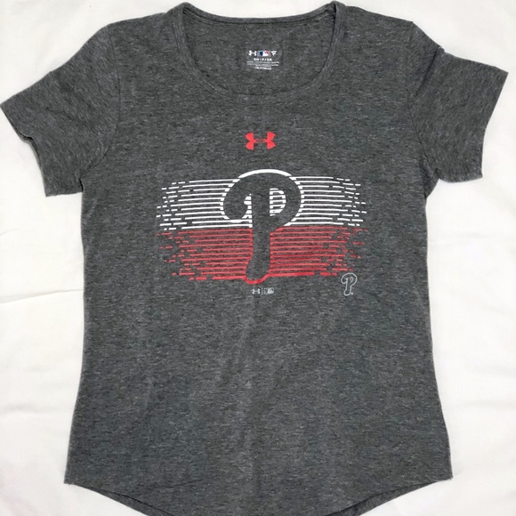 Under Armour Tops - NWOT Under Armour Philadelphia Phillies Sm Tee